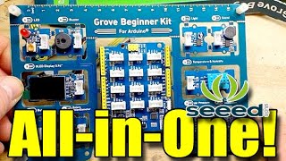 Seeed Studio All In One Grove Starter Kit for Arduino Unboxing and Giveaway