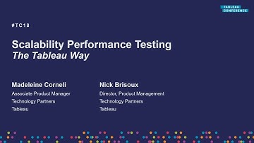 Scalability performance testing | The Tableau way
