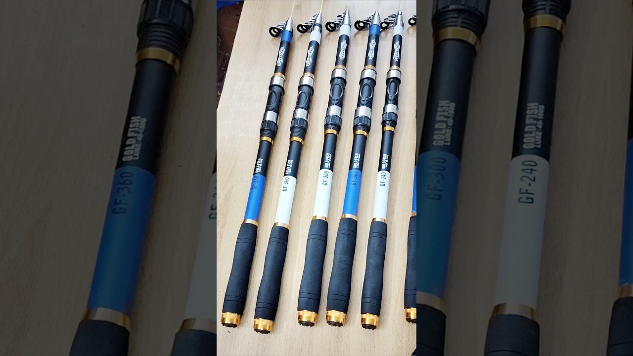 TELESCOPIC branded fishing rod only 580/-   set 1080/-