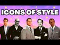 Icons of mens style  the best dressed men in history