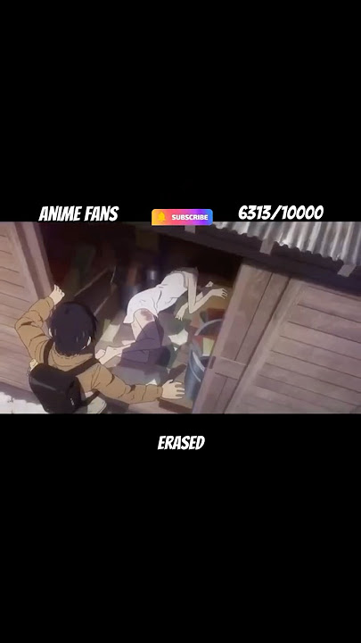 He noticed something is wrong | Erased #anime #erasedanime #erased