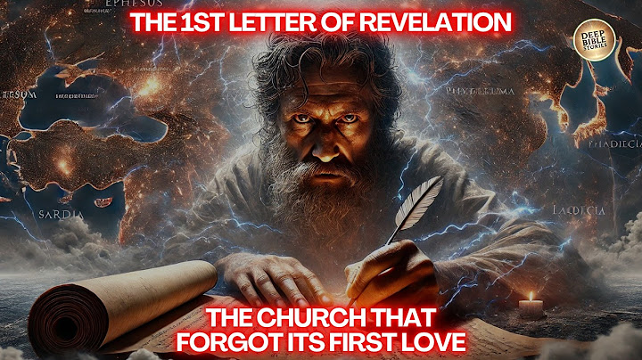 The 1st Letter of Revelation: Ephesus - The Church That Forgot Its First Love