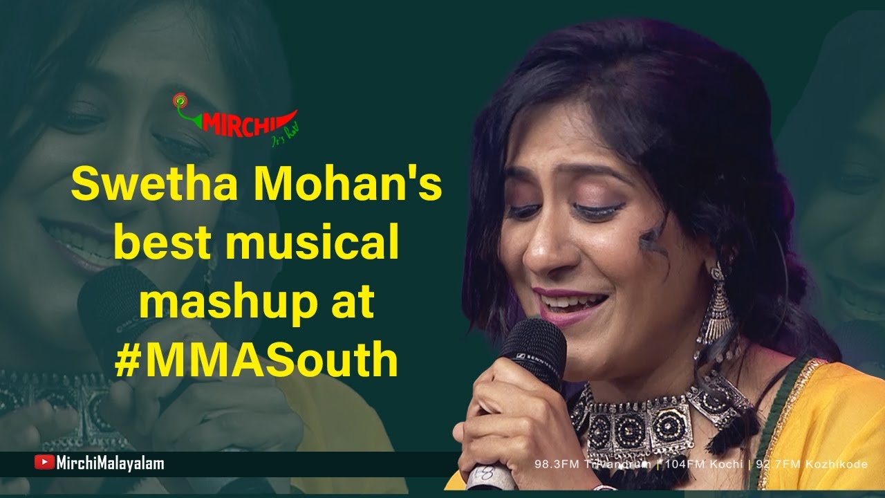 Swetha Mohans best musical mashup at  MMASouth  Malayalam Love Mashup