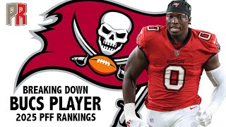 Breaking Down Bucs 2025 PFF Player Rankings