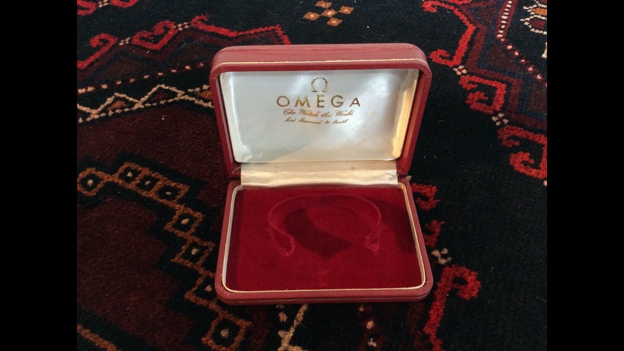 Omega Watch Box Vintage for sale ask info YouTube