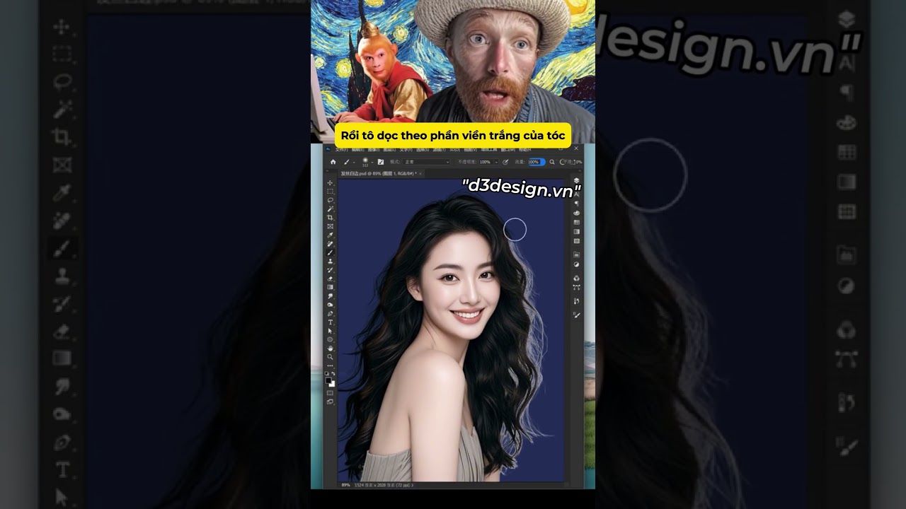 Xóa viền trắng sau khi tách nền