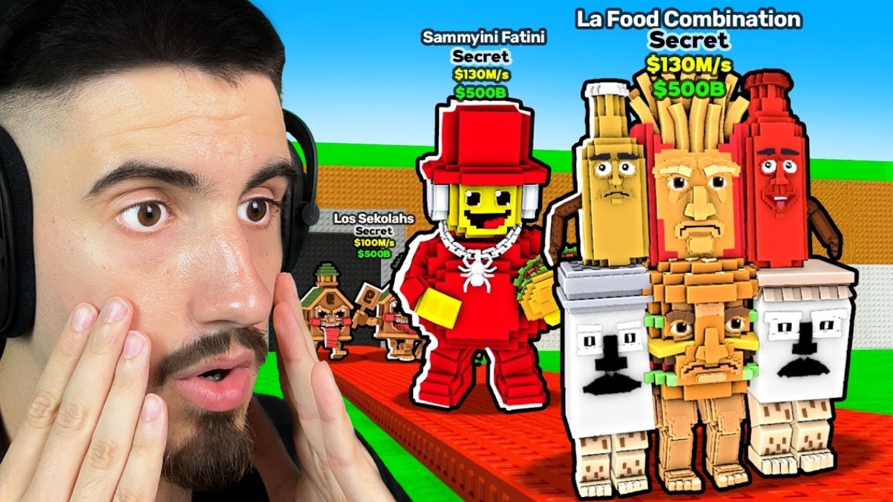 TACO TUESDAY ADMIN ABUSE! ROBLOX STEAL A BRAINROT