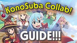Sword x Staff - KonoSuba Collab Guide!!!