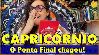 CAPRICÓRNIO ♑O RECADO É URGENTE! VAI ACONTECER🔴O PONTO FINAL E A CURA • ATITUDES IMPULSIVAS •JUSTIÇA