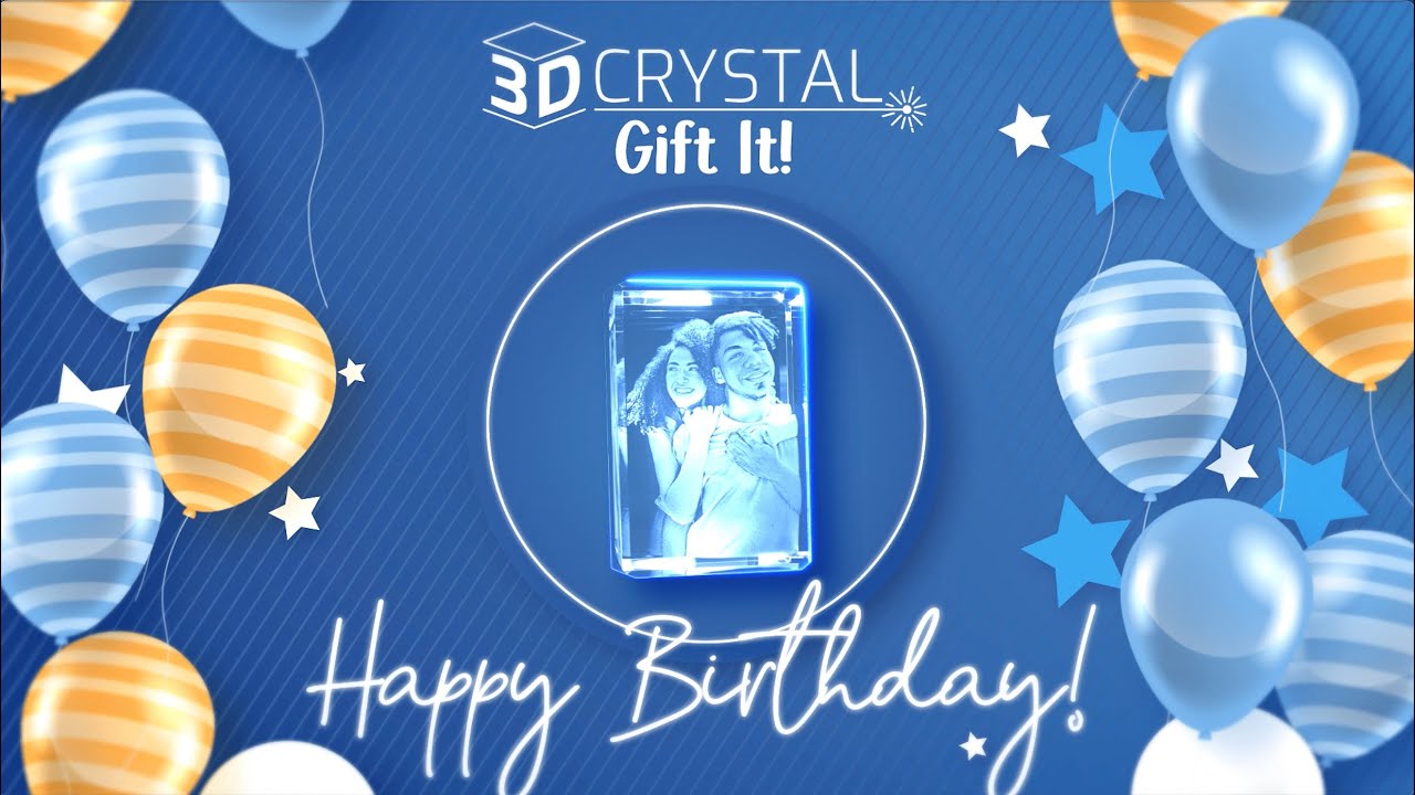 3D Crystal Gift for the Ultimate Birthday Surprise