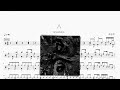 八 草東沒有派對 動態鼓譜 ドラム楽譜