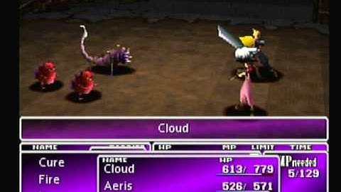 My FF7 Level/Limit Break farming