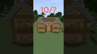 U-Shaped Mansion In Minecraft Tutorial Timelapse #shorts #minecraft #minecraftbuilding