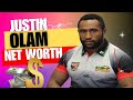 How much money is justin olam making  net worth oct 2023