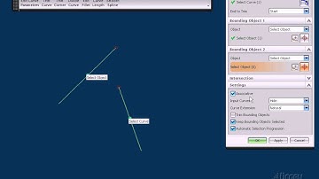 extend curve (Full Video Tutorial Unigraphic NX6)
