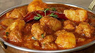 Presenting you a vegetarian protein recipe. aloo soya chunks curry.
restaurant style curry do give big like to this recipe in case lik...