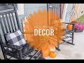 FALL PORCH DECOR 2018 | DECORATE WITH ME