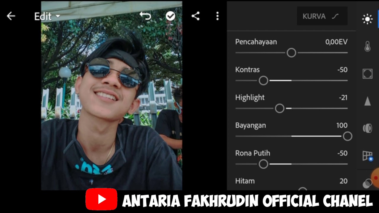 Cara Menggunakan Lightroom CARA EDIT FOTO MENGGUNAKAN LIGHTROOM - YouTube