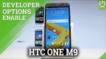 Developer Options in HTC One M9 - Allow USB Debugging