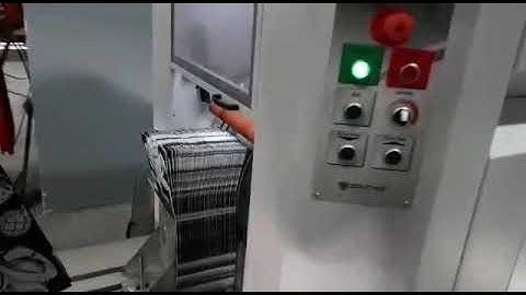 Bag Master L with Die Cut Window Option working with Pre Printed Paper