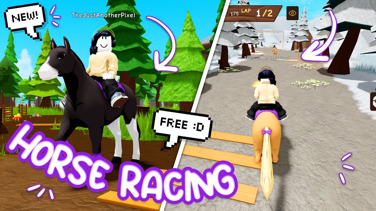 Horse Rancing Club o novo jogo de cavalo no roblox! 