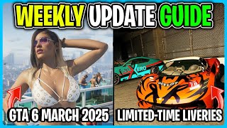 NEW Limited-Time Liveries! GTA 6 Info Update! GTA Online Weekly Update Guide!