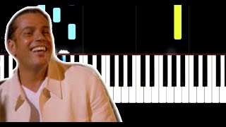 Amr Diab - Nour El Ein - Slow Easy Piano Tutorial