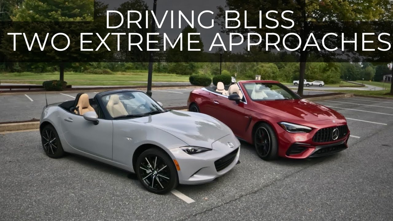 Mazda MX-5 Miata конкурирует с кабриолетом AMG CLE 53