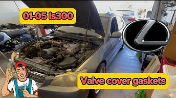 How to replace valve cover gaskets /Lexus is300