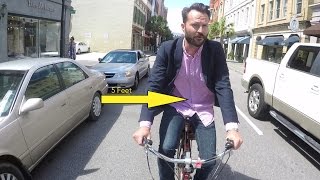 Exclusive Footage from 'Entitled Driver Tries Lecturing Cyclist, Fails Miserably' Reddit Video