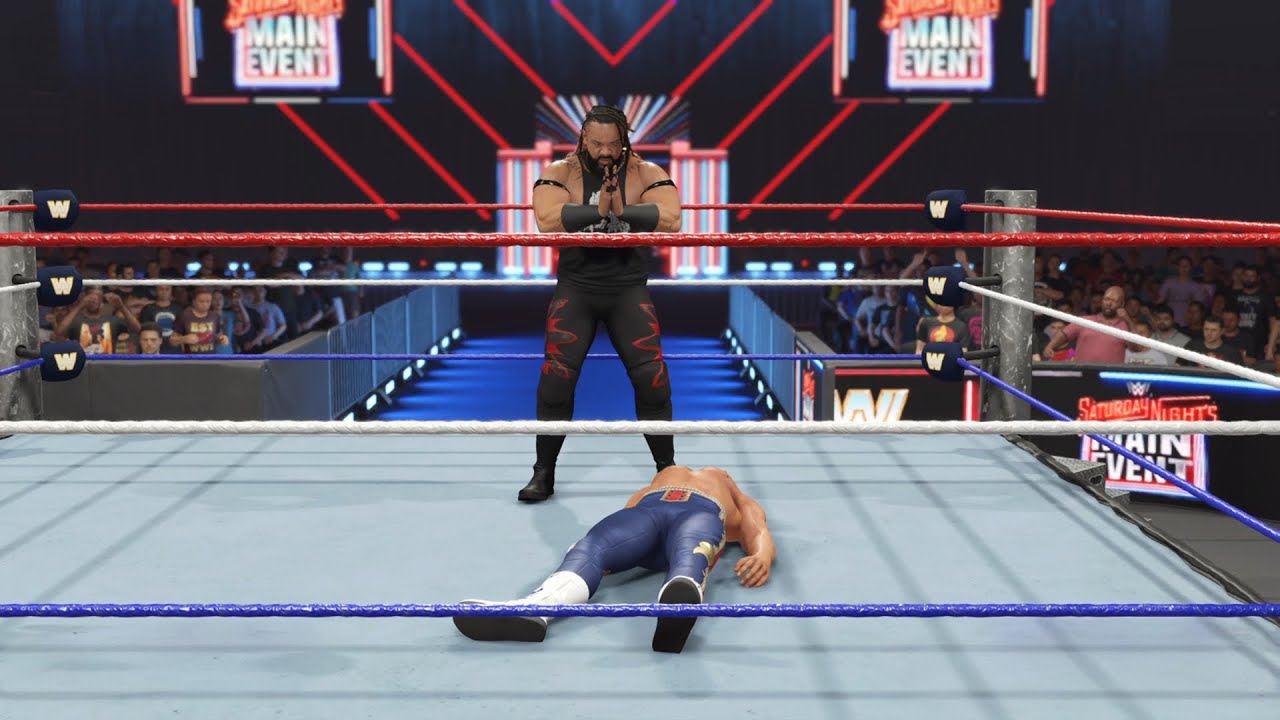 WWE 2K25 - Cody Rhodes vs Jacob Fatu | Saturday Night Main Event 