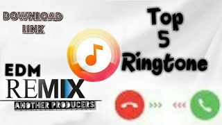 top 5 bass boosted ringtone || remix ringtone ||EDM Ringtone ⏩