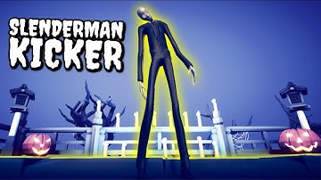Slenderman Kicker vs Every Faction - Totally Accurate Battle Simulator TABS