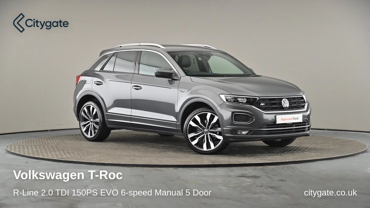 Volkswagen T-Roc - R-Line 2.0 TDI 150PS EVO 6-speed Manual 5 Door ...