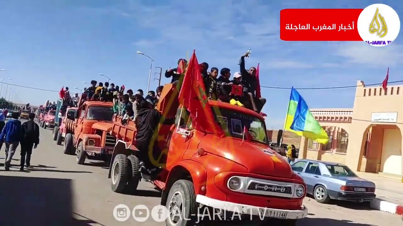 أجواء احتفالية مهيبة بجماعة بوشان مركز أنوال عمالة بوعرفة  في الذكرى الخمسين للمسيرة الخضراء 