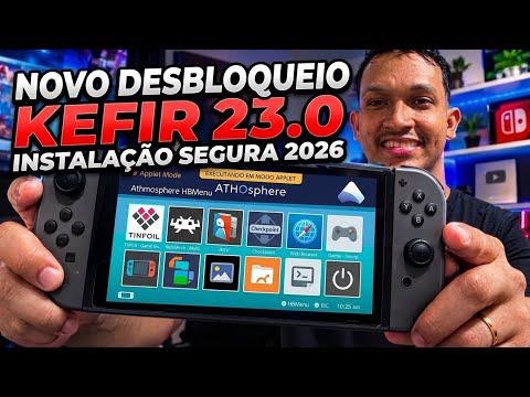 Nintendo Switch: New Kefir 23.0 Jailbreak - Safe Installation 2026