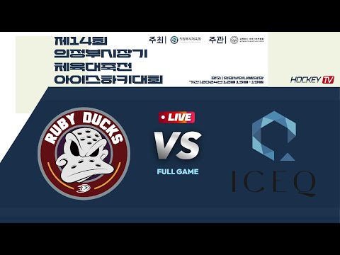 제14회 의정부시장기 체육대축전 아이스하키대회 G46 루비덕스 vs 아이스큐 2024.12.16