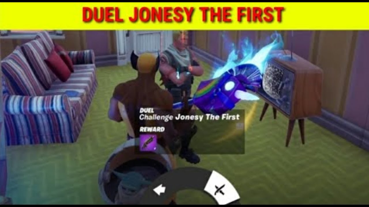 Duel Jonesy the First! - Fortnite Spire Challenges