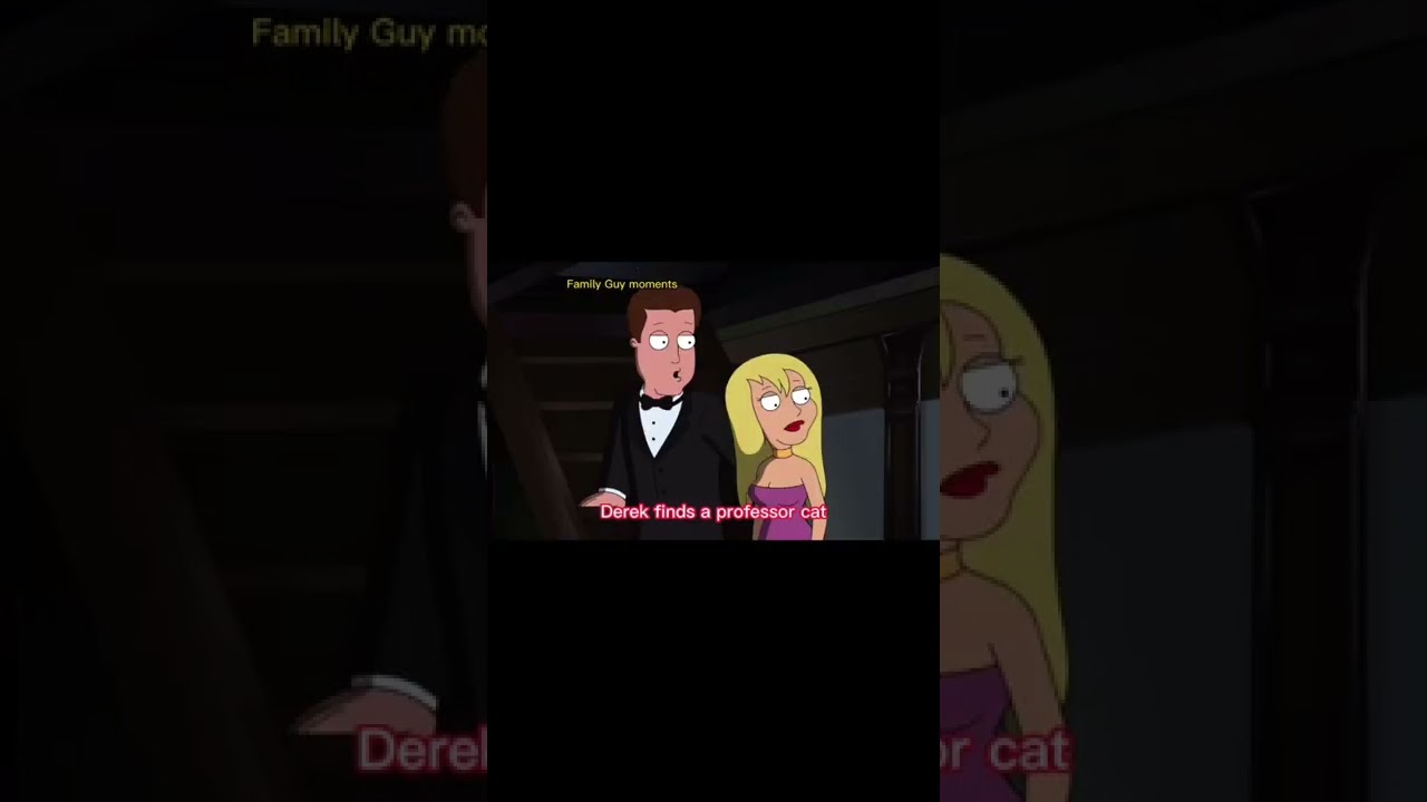 Derek finds a professor cat 