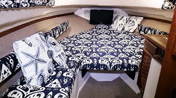 How to Make Forward Berth Cabin Cushions with Zipper on Bottom