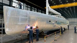 How the world's largest full carbon-fiber sloop SuperYacht was built – Inside Finnish shipyard