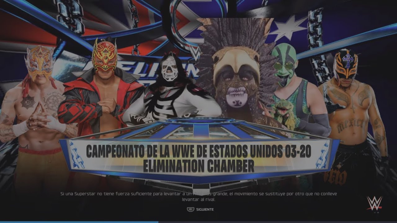 WWE 2K25 Elimination Chamber MX