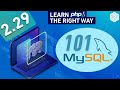 Intro to mysql for php  full php 8 tutorial