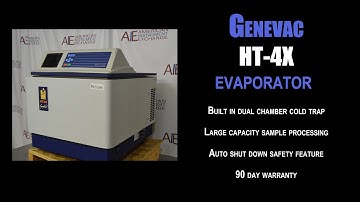 Genevac HT-4X centrifugal evaporator (1340O CENTRI)