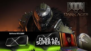 MSI Vector 16 HX RTX 5080 GPU Benchmark. Maxxed Out Settings  DLSS 4, Doom : The Dark Ages