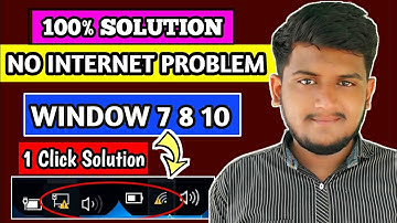 How To Fix Window 7 8 10 Wifi Problem [ No Internet , Secured]
