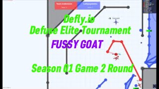 Defly.io Fussy's Moment Defuse Elite Tournament Season1 Round 2 Game 3 (WITH COMMENTARY)