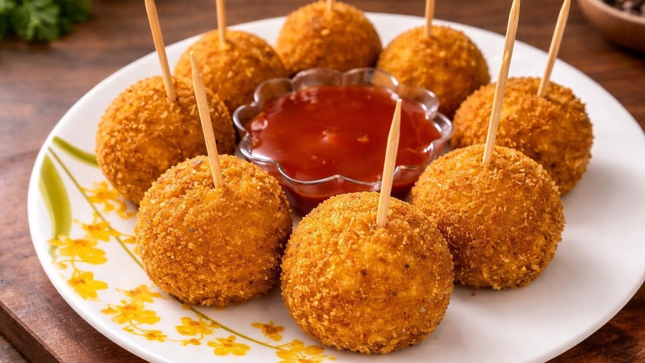 সন্ধ্যায় চায়ের সাথে অভিনব ভাবে fish lolipop এর রেসিপি #fishball 