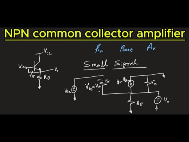 Emitter Follower Cc Amplifier Theory