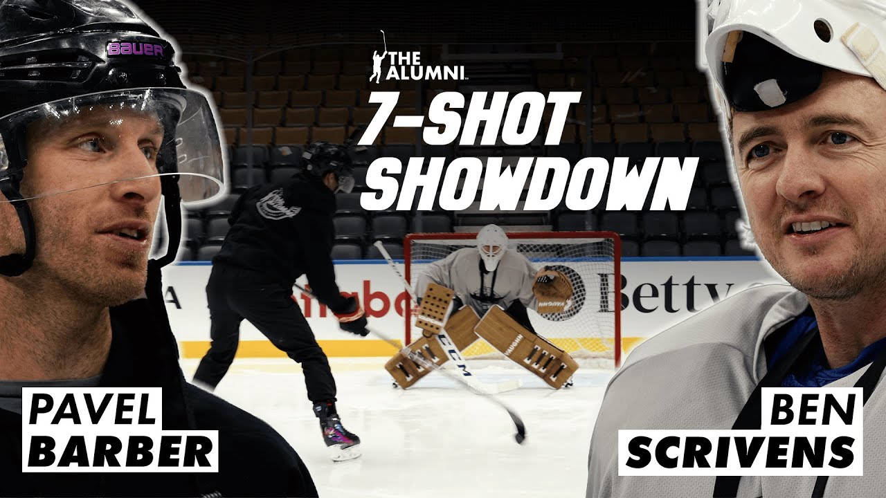 PAVEL BARBER VS. BEN SCRIVENS | STICKHANDLING SPECIALIST VS. NHL GOALTENDER | 7 SHOT SHOWDOWN